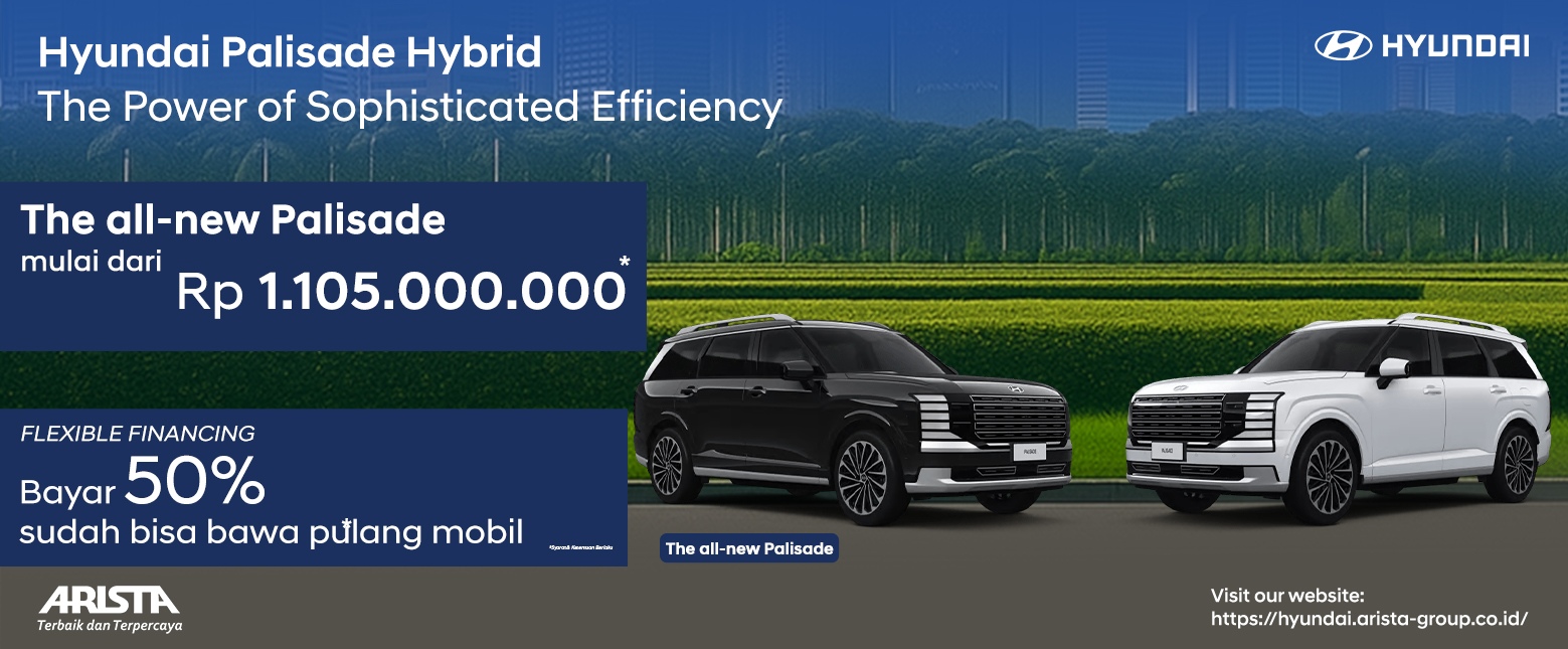 Iklan Hyundai November 2025 Palisade Hybrid Website