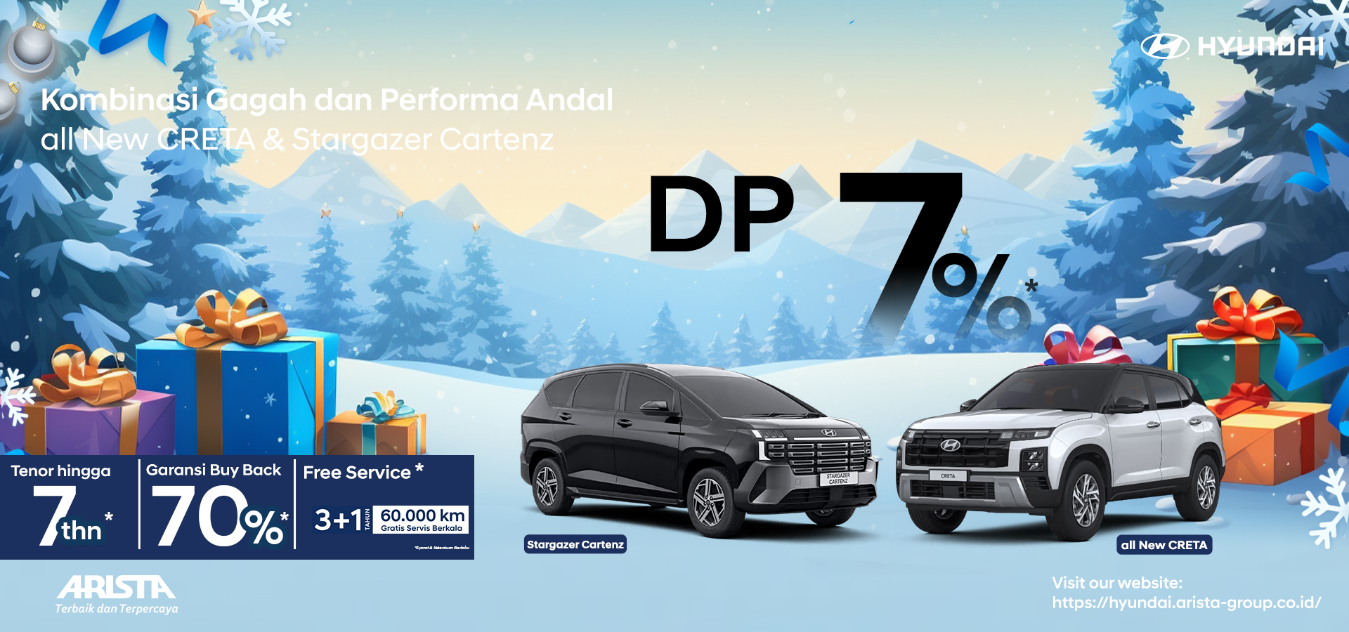 Iklan Hyundai Desember 2025 CRETA CARTENZ Website